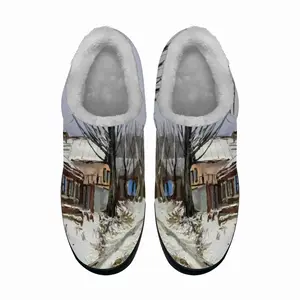 Men Traditional Russian Village Cotton Slippers