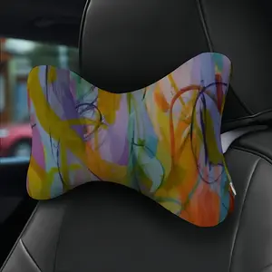 Dwelling In The Heights Car Neck Pillow