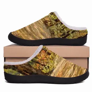 Men Famous Forest Trail Impasto Cotton Slippers