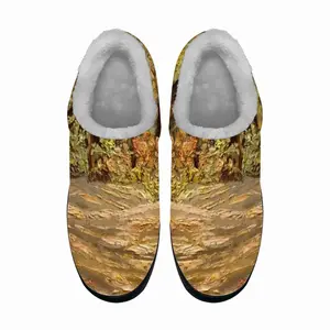 Men Famous Forest Trail Impasto Cotton Slippers