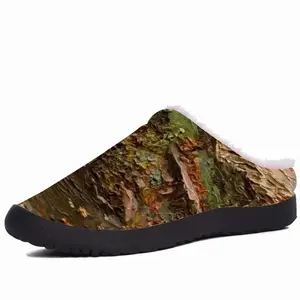 Men Autumn Waterfall Impasto Cotton Slippers