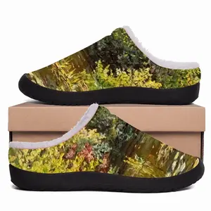 Men River Sunny Landscape Cotton Slippers