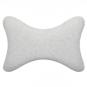 Bloomers White Car Neck Pillow