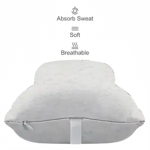 Bloomers White Car Neck Pillow