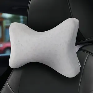 Bloomers White Car Neck Pillow