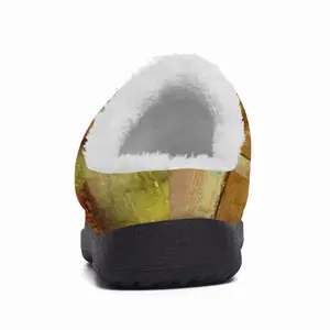 Men Glass Still Life Avant-Garde Cotton Slippers