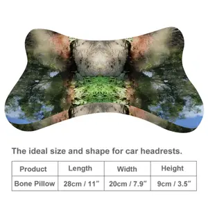 Canada Moose On The Loose Car Neck Pillow