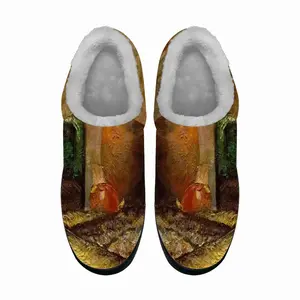 Men Still Life With Fish Impressionism Realism Cotton Slippers