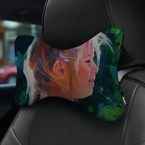 Listening To The Wind Car Neck Pillow