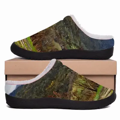 Men Mountain View Cotton Slippers