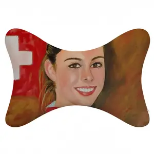 Giulia Steingruber Car Neck Pillow