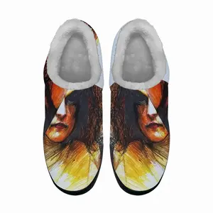 Men Broken Glass Cotton Slippers