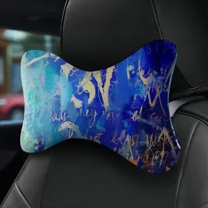 Om Car Neck Pillow