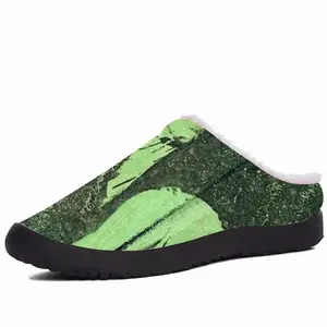 Men Violette Morris Green Cotton Slippers