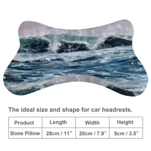 Serenade To The Sea Car Neck Pillow