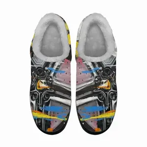 Men Lamborghini Wheel Crash Cotton Slippers