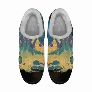 Men Nighttime Lava Cotton Slippers