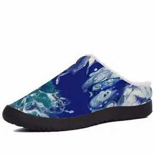 Men Ocean Love Cotton Slippers