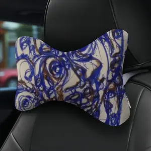 Repetition Repetition Car Neck Pillow