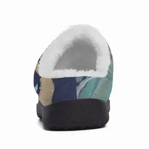 Men Broken Rainbow Cotton Slippers