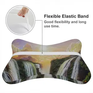 Among The Waterfalls Car Neck Pillow