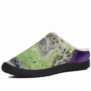 Men Northern Lights Cotton Slippers