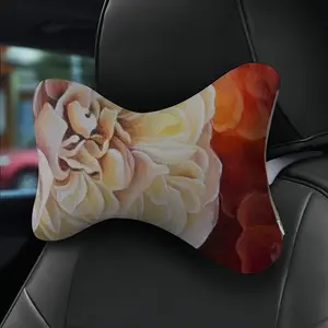 Roses Car Neck Pillow