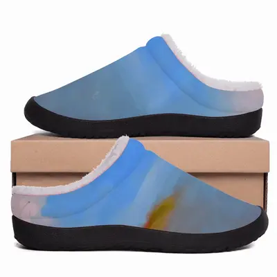 Men Abstraction Of The Sea Cotton Slippers