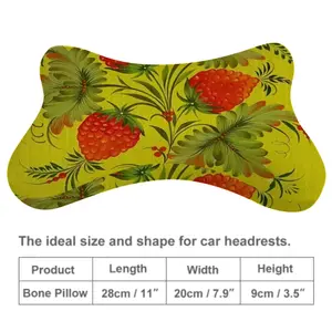 Raspberry Car Neck Pillow