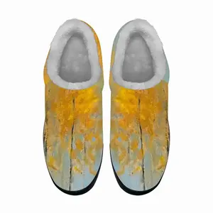 Men Mellow Yellow Cotton Slippers