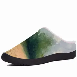 Men Countryside Impressionist Landscape No 2 Cotton Slippers