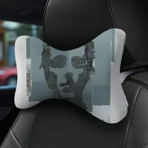 Grunge Car Neck Pillow