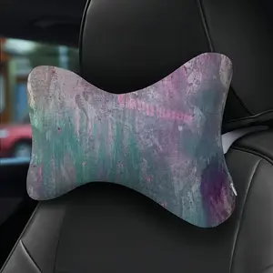 Balearic Jungle Car Neck Pillow