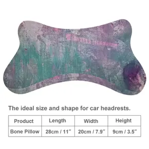 Balearic Jungle Car Neck Pillow