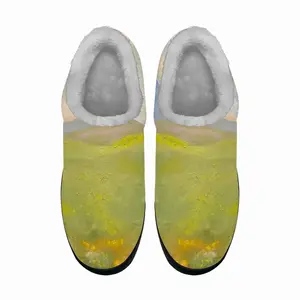 Men Flower Field Cotton Slippers