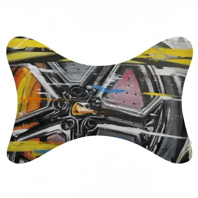 Lamborghini Wheel Crash Car Neck Pillow