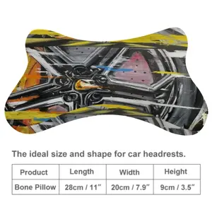 Lamborghini Wheel Crash Car Neck Pillow