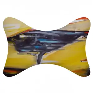 Lamborghini Crash Car Neck Pillow