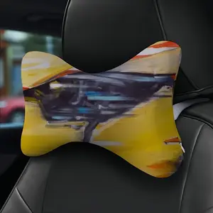 Lamborghini Crash Car Neck Pillow