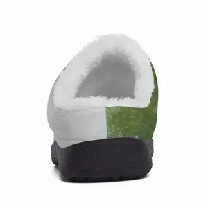 Men Countryside Impressionist Landscape Cotton Slippers