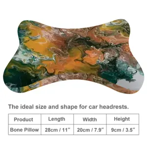 Autumn Flare Car Neck Pillow