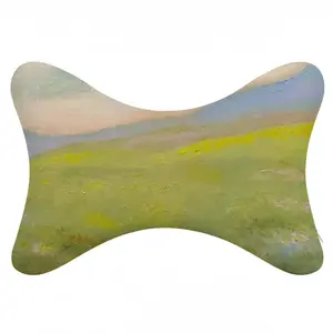 Flower Field Car Neck Pillow