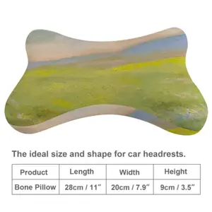 Flower Field Car Neck Pillow