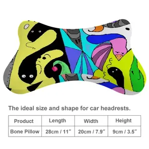 Bedlam 10 Car Neck Pillow