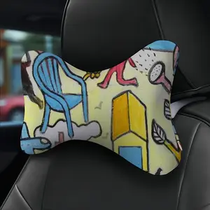 Garden Noises Car Neck Pillow