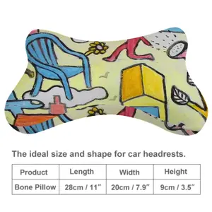 Garden Noises Car Neck Pillow