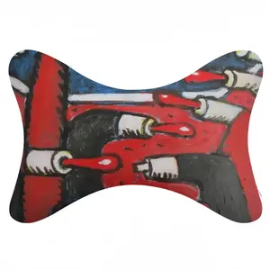 War Car Neck Pillow