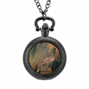 Bronze Abstraction Pocket Watch