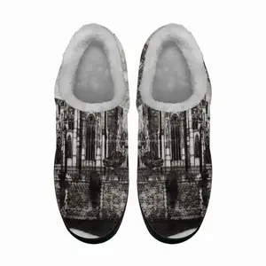 Men Notre Dame De Paris Cotton Slippers