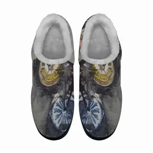 Men Bikers Cotton Slippers